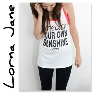 NWT Lorna Jane Sunshine Tank